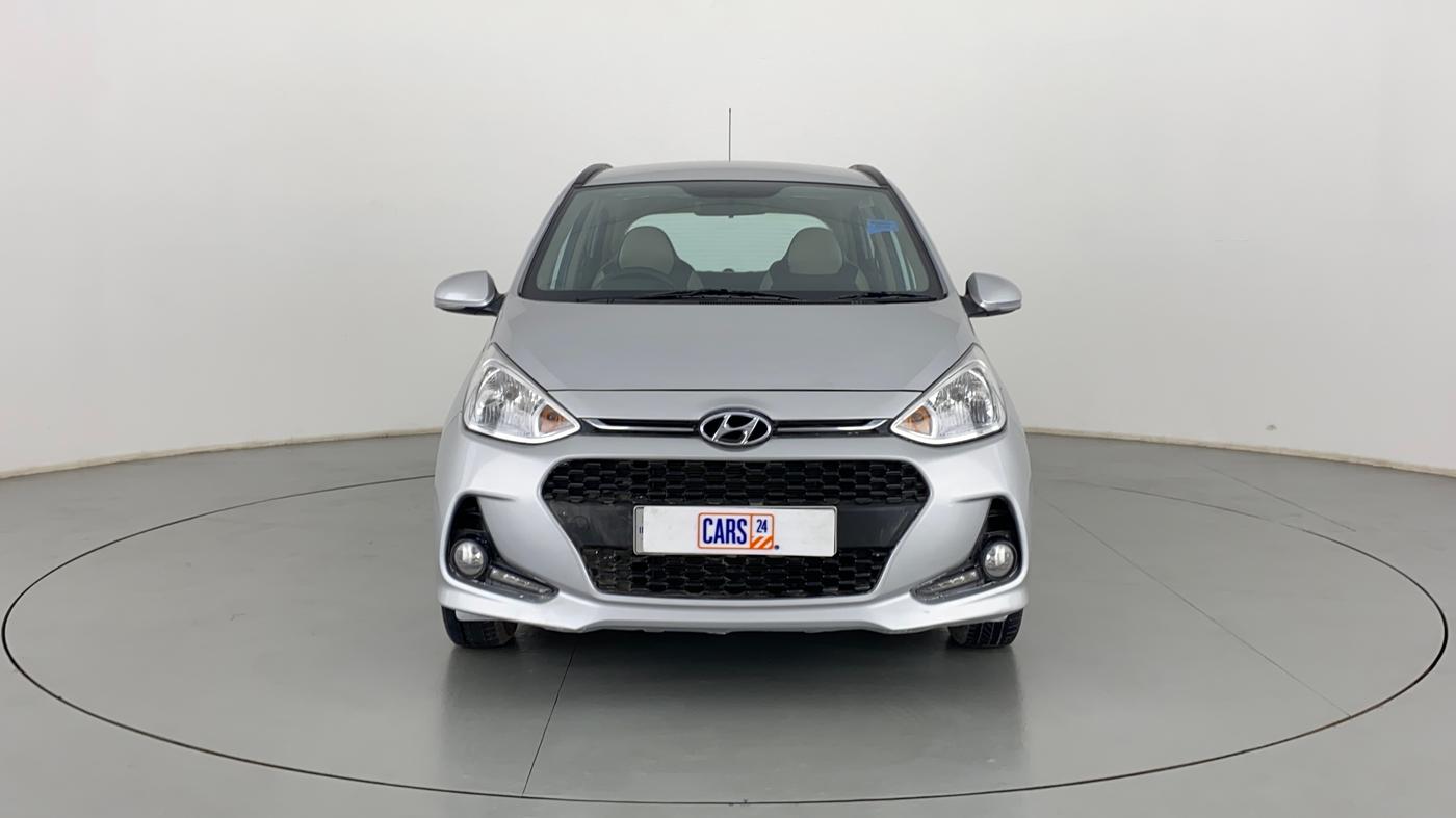 2017 Hyundai Grand i10 SPORTZ AT 1.2 KAPPA VTVT, Petrol, Automatic, 35,366 km, Front