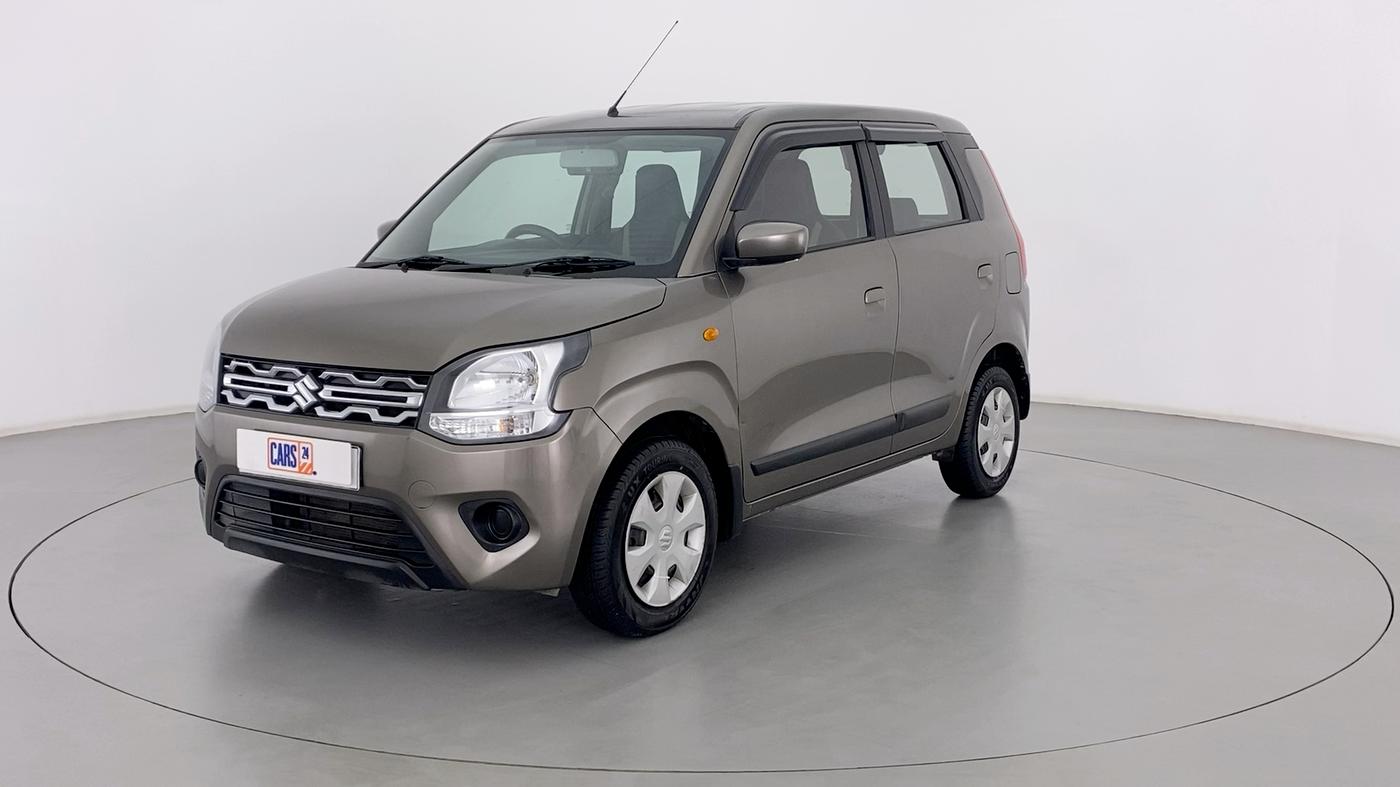 2019 Maruti New Wagon-R VXI 1.2L AGS, Petrol, Automatic, 62,294 km, Left Front Diagonal