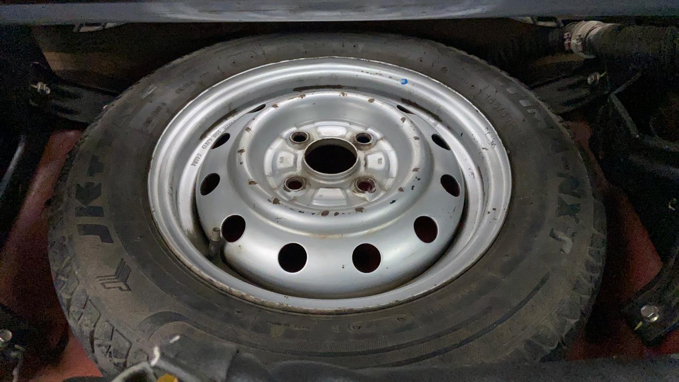 2017 Maruti Wagon R 1.0 LXI CNG, CNG, Manual, 64,948 km, Spare Tyre