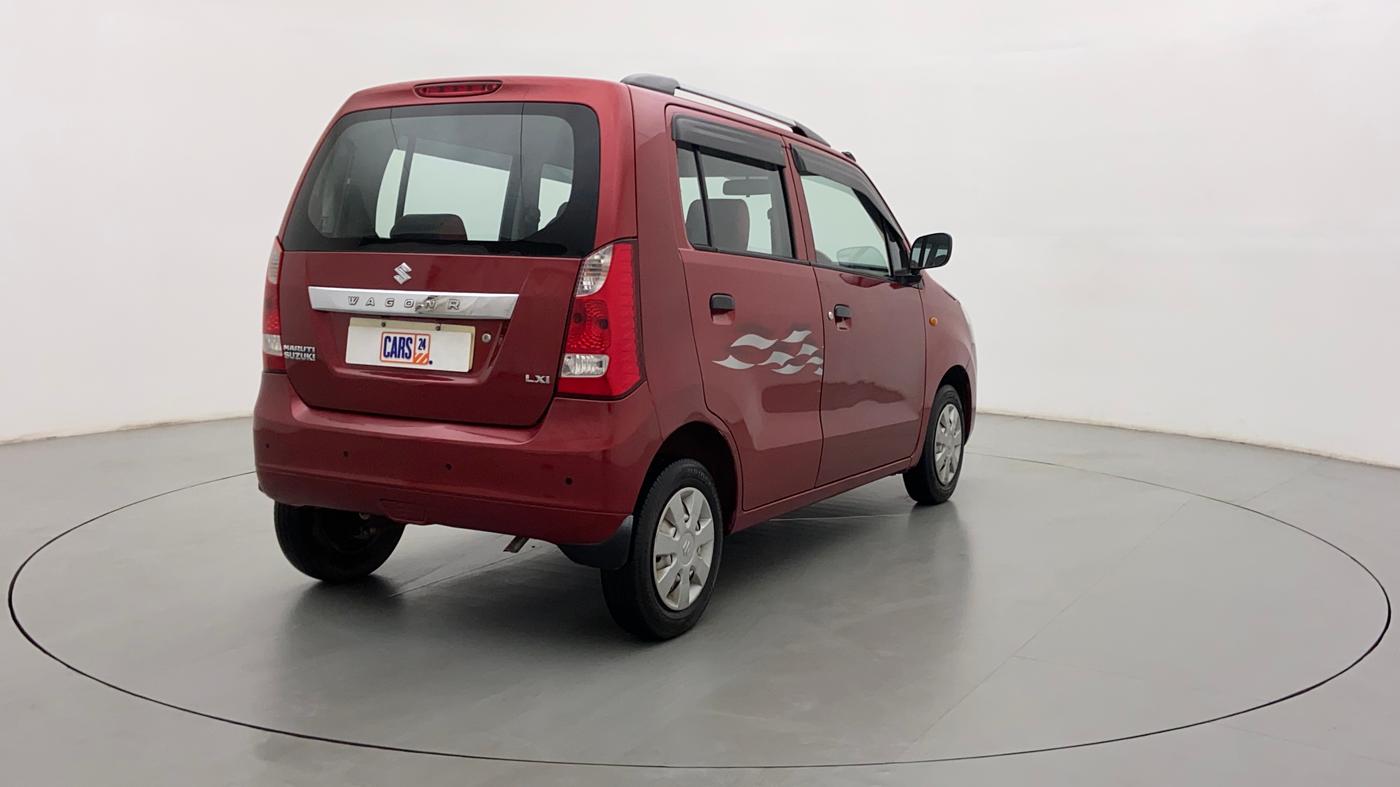 2017 Maruti Wagon R 1.0 LXI CNG, CNG, Manual, 64,948 km, Right Back Diagonal