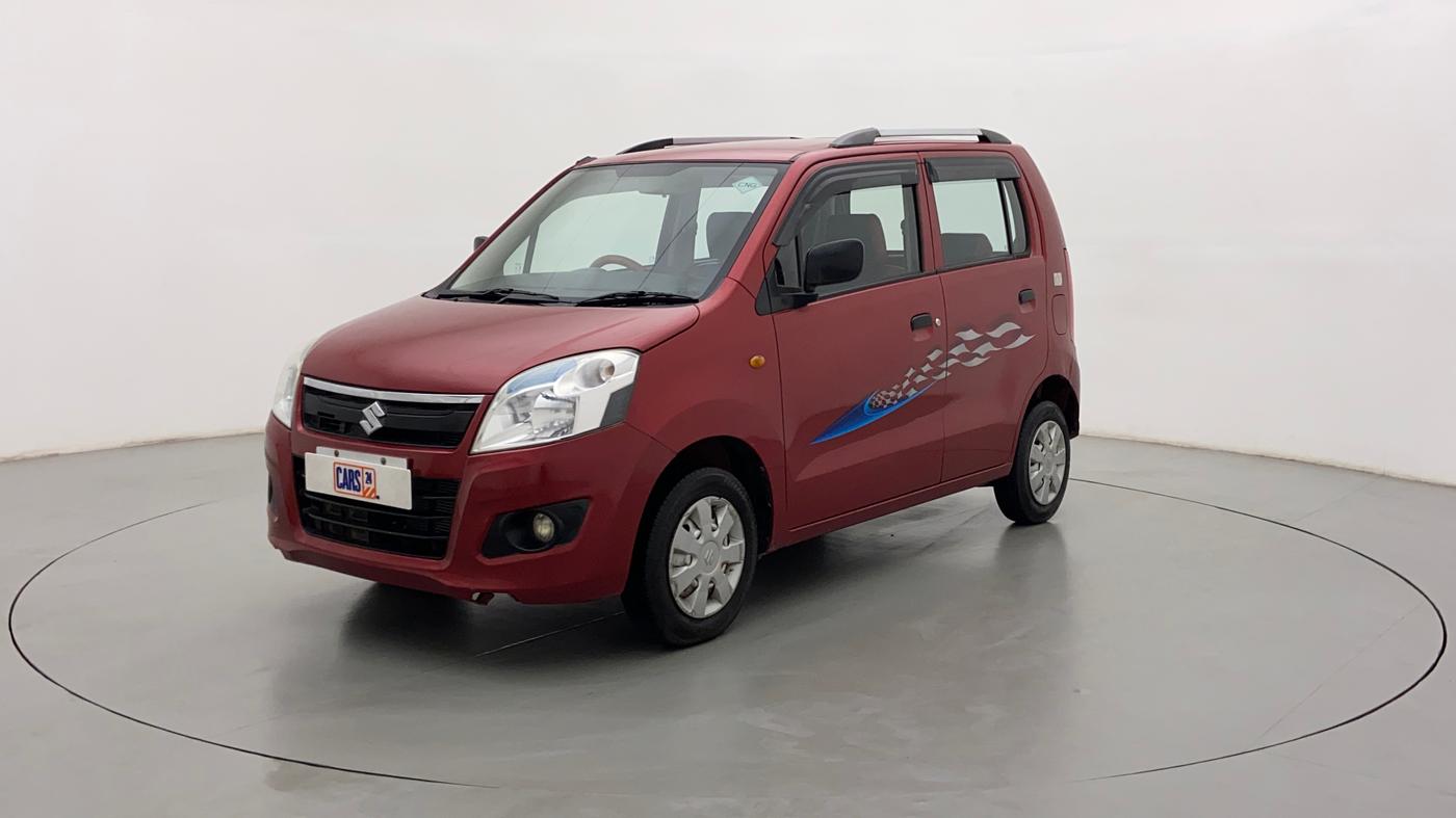 2017 Maruti Wagon R 1.0 LXI CNG, CNG, Manual, 64,948 km, Left Front Diagonal