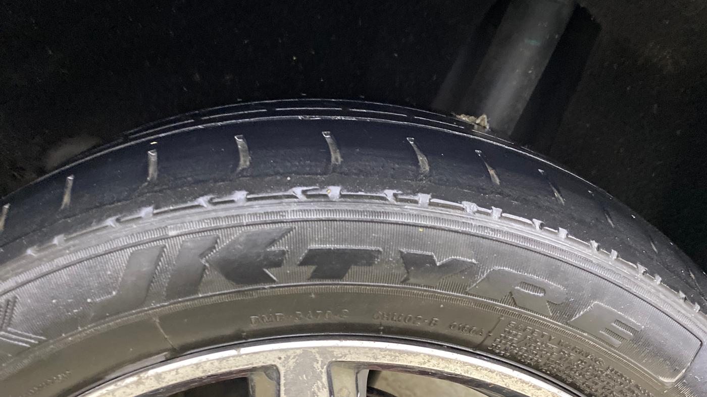 2018 Maruti Baleno DELTA DIESEL 1.3, Diesel, Manual, 1,02,706 km, Left Rear Tyre Tread