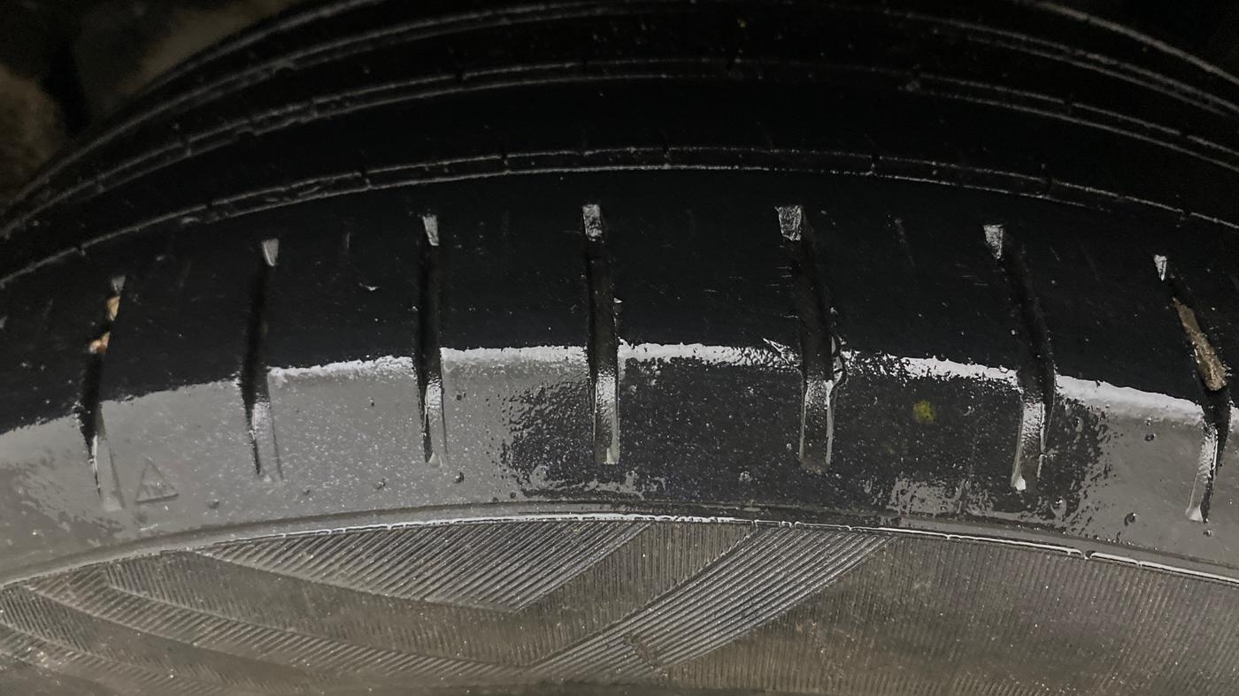 2017 Maruti Baleno ZETA CVT PETROL 1.2, Petrol, Automatic, 58,478 km, Left Rear Tyre Tread