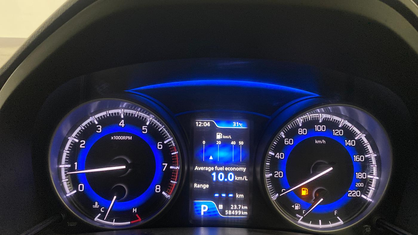 2017 Maruti Baleno ZETA CVT PETROL 1.2, Petrol, Automatic, 58,478 km, Odometer Image