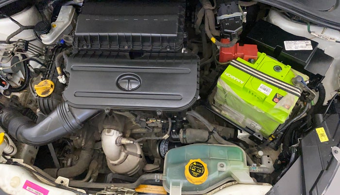 2022 Tata TIGOR XZ PLUS CNG, CNG, Manual, 55,095 km, Engine View - Left