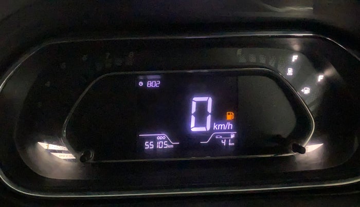 2022 Tata TIGOR XZ PLUS CNG, CNG, Manual, 55,095 km, Odometer Image