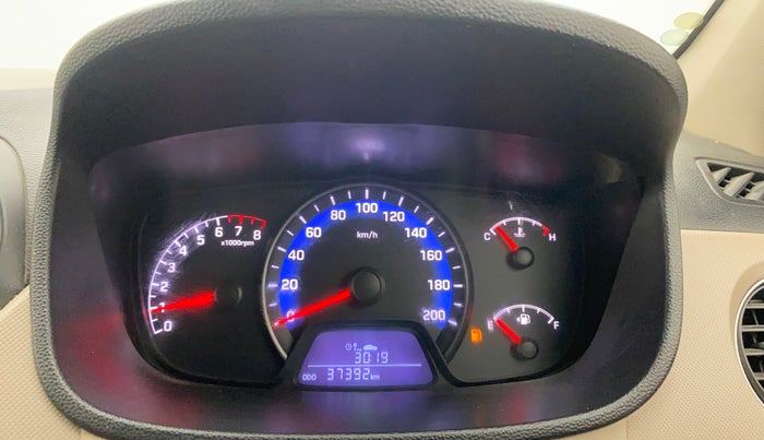 2016 Hyundai Xcent SX 1.2, Petrol, Manual, 37,368 km, Odometer Image