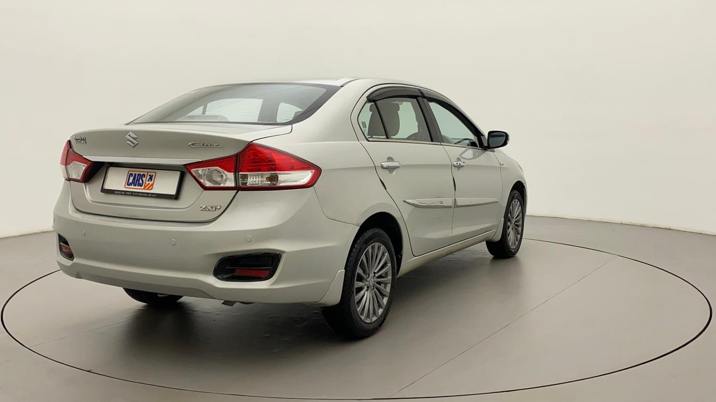 2016 Maruti Ciaz ZXI+, Petrol, Manual, 87,302 km, Right Back Diagonal