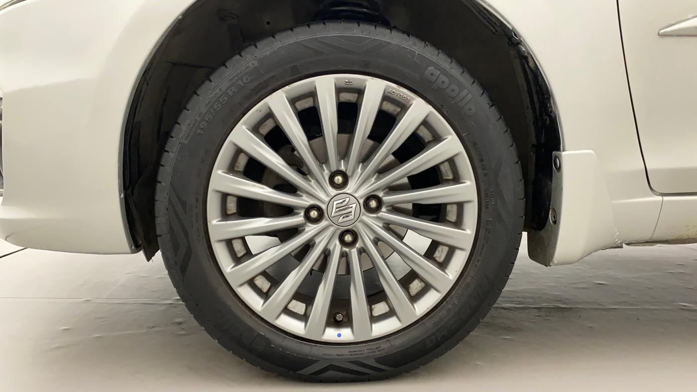 2016 Maruti Ciaz ZXI+, Petrol, Manual, 87,302 km, Left Front Wheel