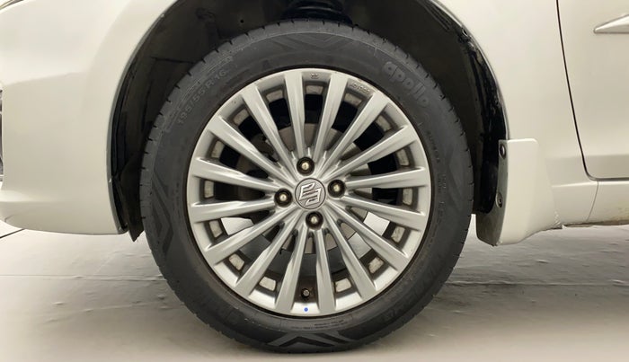 2016 Maruti Ciaz ZXI+, Petrol, Manual, 87,302 km, Left Front Wheel