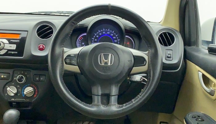 2016 Honda Brio VX AT, Petrol, Automatic, 30,752 km, Steering Wheel Close Up