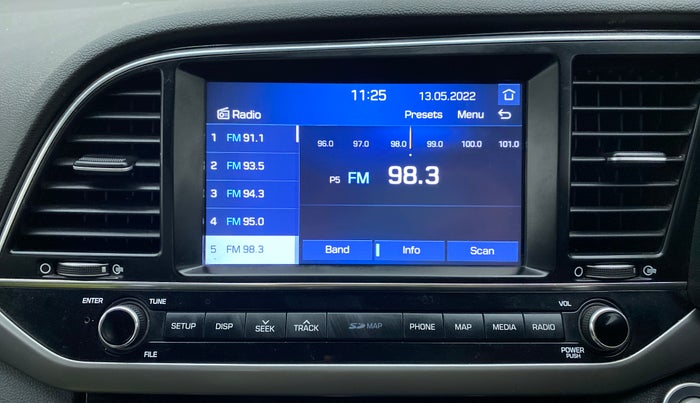 2017 Hyundai New Elantra 1.6 SX AT O, Diesel, Automatic, 75,272 km, Infotainment System