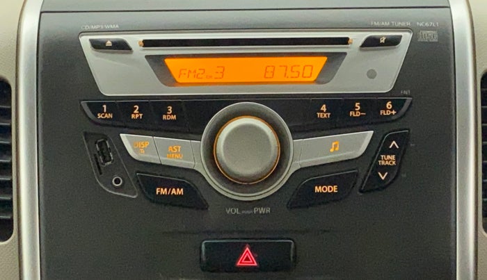 2013 Maruti Wagon R 1.0 VXI, Petrol, Manual, 84,252 km, Infotainment System