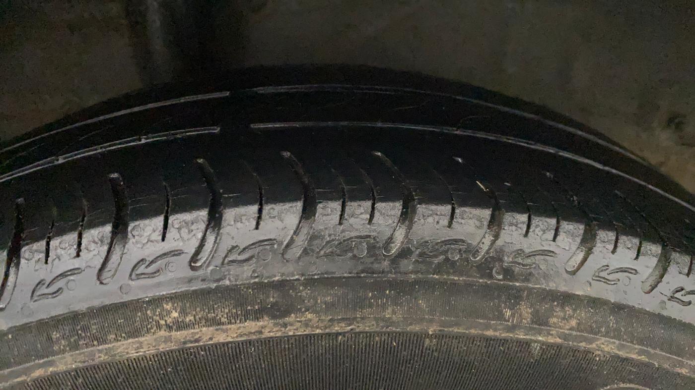 2019 Honda Amaze 1.2L I-VTEC VX CVT, Petrol, Automatic, 44,687 km, Right Rear Tyre Tread
