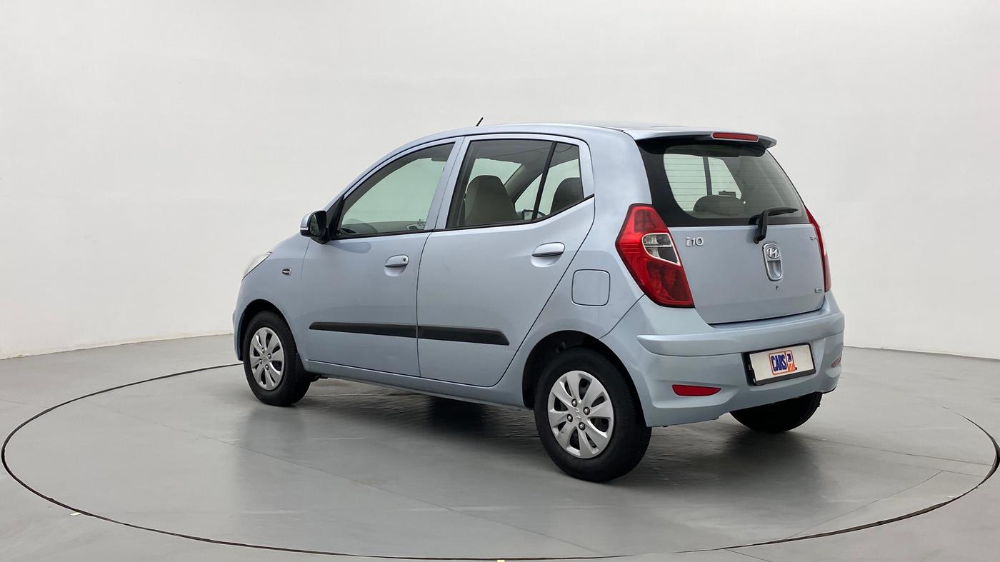 2013 Hyundai i10 SPORTZ 1.2 AT KAPPA2, Petrol, Automatic, 29,021 km, Left Back Diagonal