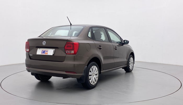 2017 Volkswagen Ameo COMFORTLINE PLUS PETROL, Petrol, Manual, 47,323 km, Right Back Diagonal