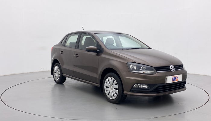 2017 Volkswagen Ameo COMFORTLINE PLUS PETROL, Petrol, Manual, 47,323 km, Right Front Diagonal