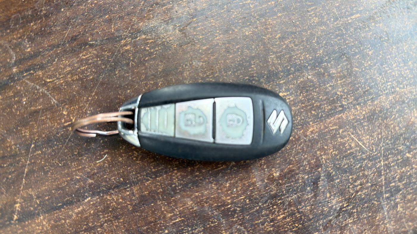 2017 Maruti Baleno ZETA CVT PETROL 1.2, Petrol, Automatic, 47,473 km, Key Close Up