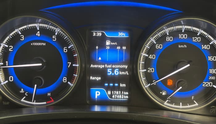2017 Maruti Baleno ZETA CVT PETROL 1.2, Petrol, Automatic, 47,473 km, Odometer Image