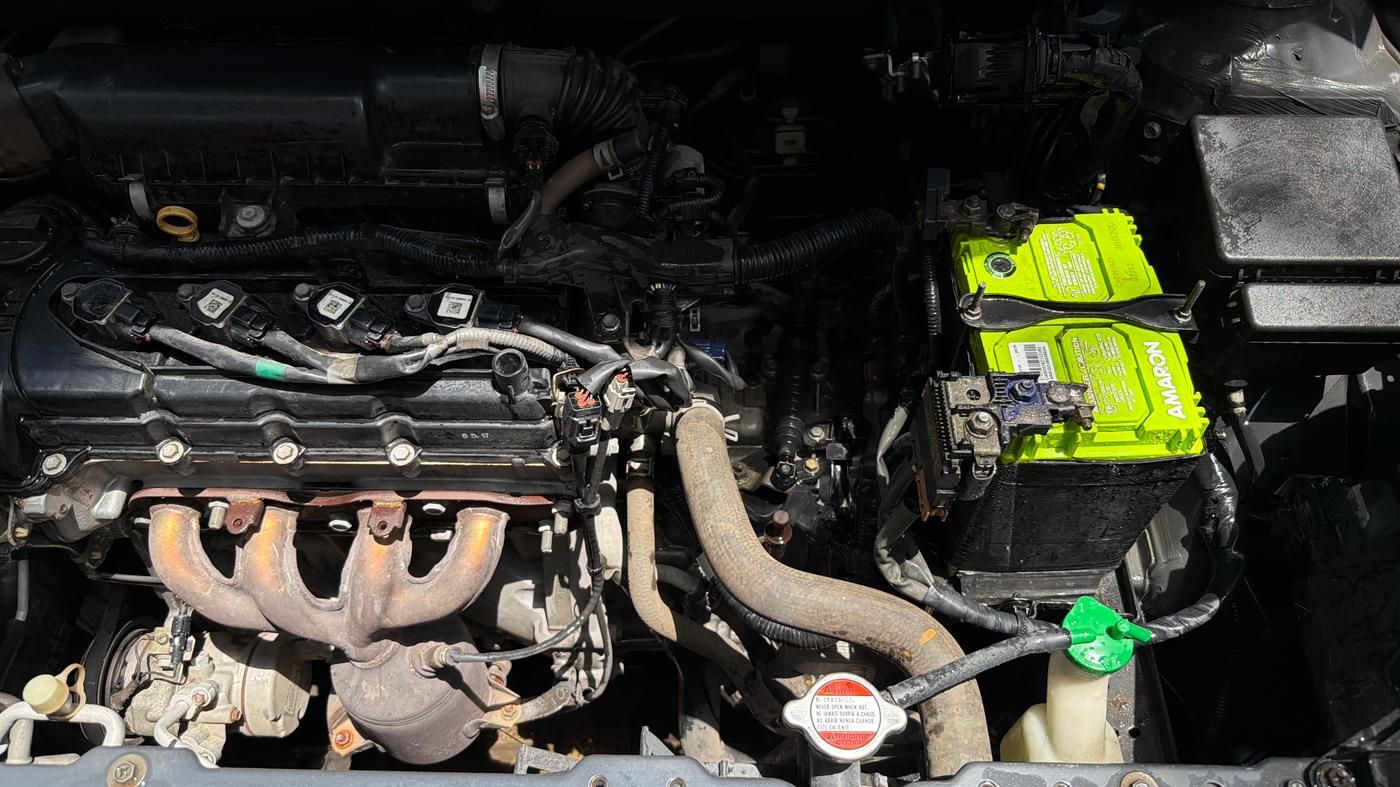 2017 Maruti Baleno ZETA CVT PETROL 1.2, Petrol, Automatic, 47,473 km, Engine View - Left