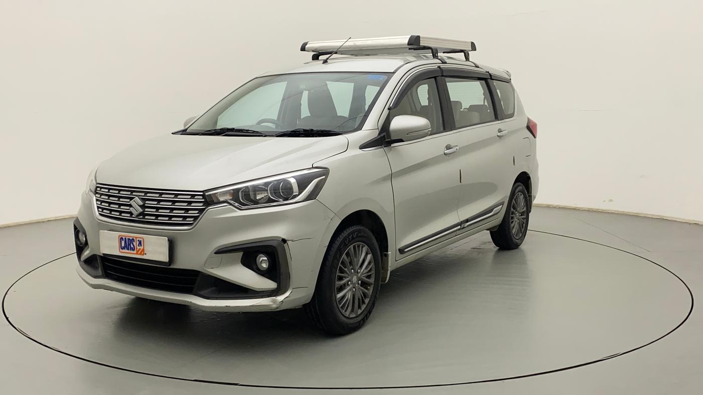 2019 Maruti Ertiga ZXI+ SHVS, Petrol, Manual, 71,580 km, Left Front Diagonal