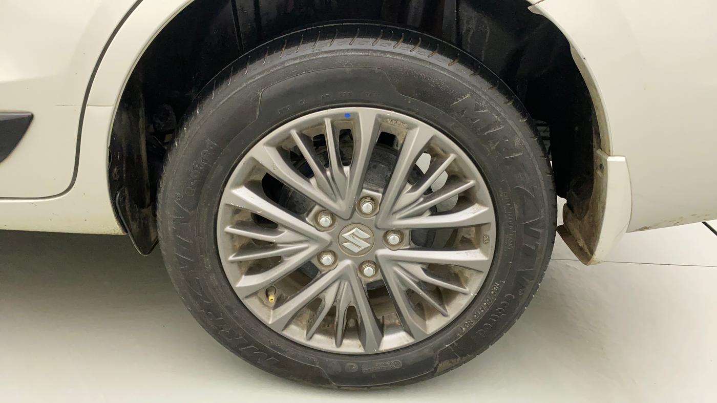 2019 Maruti Ertiga ZXI+ SHVS, Petrol, Manual, 71,580 km, Left Rear Wheel