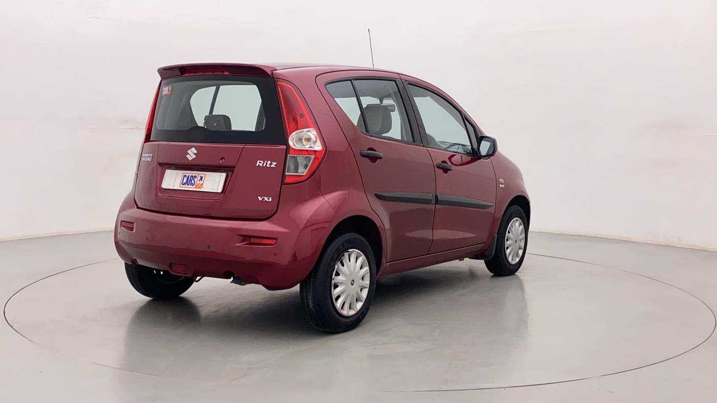 2013 Maruti Ritz VXI, Petrol, Manual, 34,971 km, Right Back Diagonal