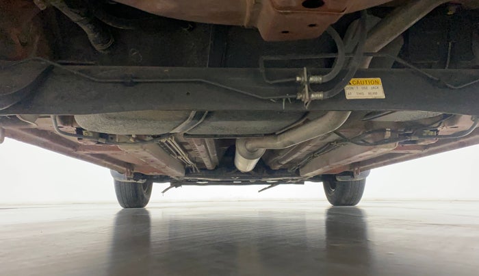 2013 Maruti Ritz VXI, Petrol, Manual, 34,971 km, Rear Underbody