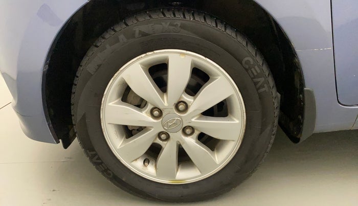 2014 Hyundai Xcent S AT 1.2 (O), Petrol, Automatic, 53,216 km, Left Front Wheel