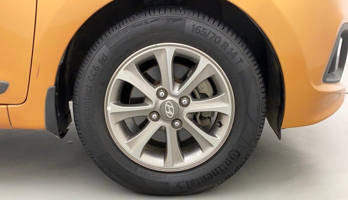 2016 Hyundai Grand i10 ASTA (O) 1.2 KAPPA VTVT, Petrol, Manual, 63,720 km, Right Front Wheel