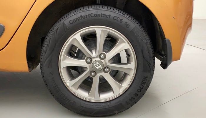 2016 Hyundai Grand i10 ASTA (O) 1.2 KAPPA VTVT, Petrol, Manual, 63,720 km, Left Rear Wheel