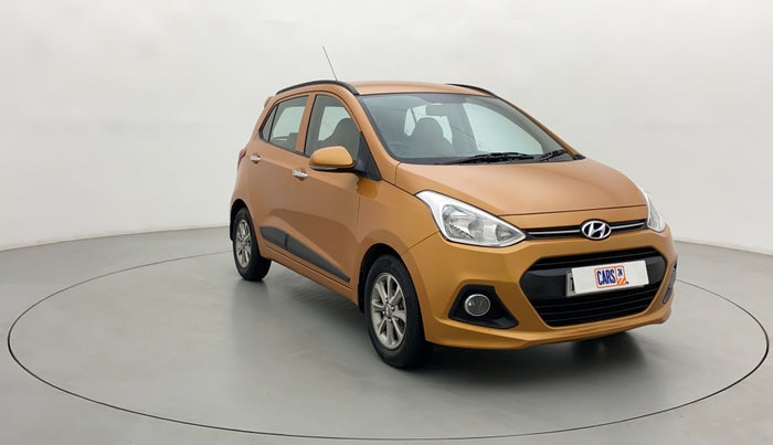 2016 Hyundai Grand i10 ASTA (O) 1.2 KAPPA VTVT, Petrol, Manual, 63,720 km, Right Front Diagonal