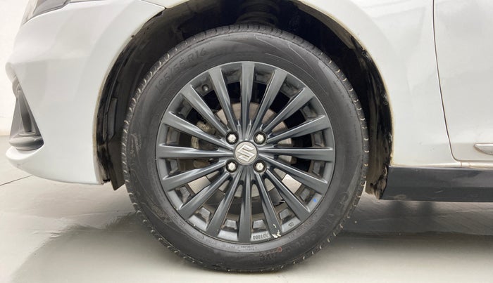 2020 Maruti Ciaz ALPHA 1.5 SHVS PETROL, Petrol, Manual, 54,797 km, Left Front Wheel