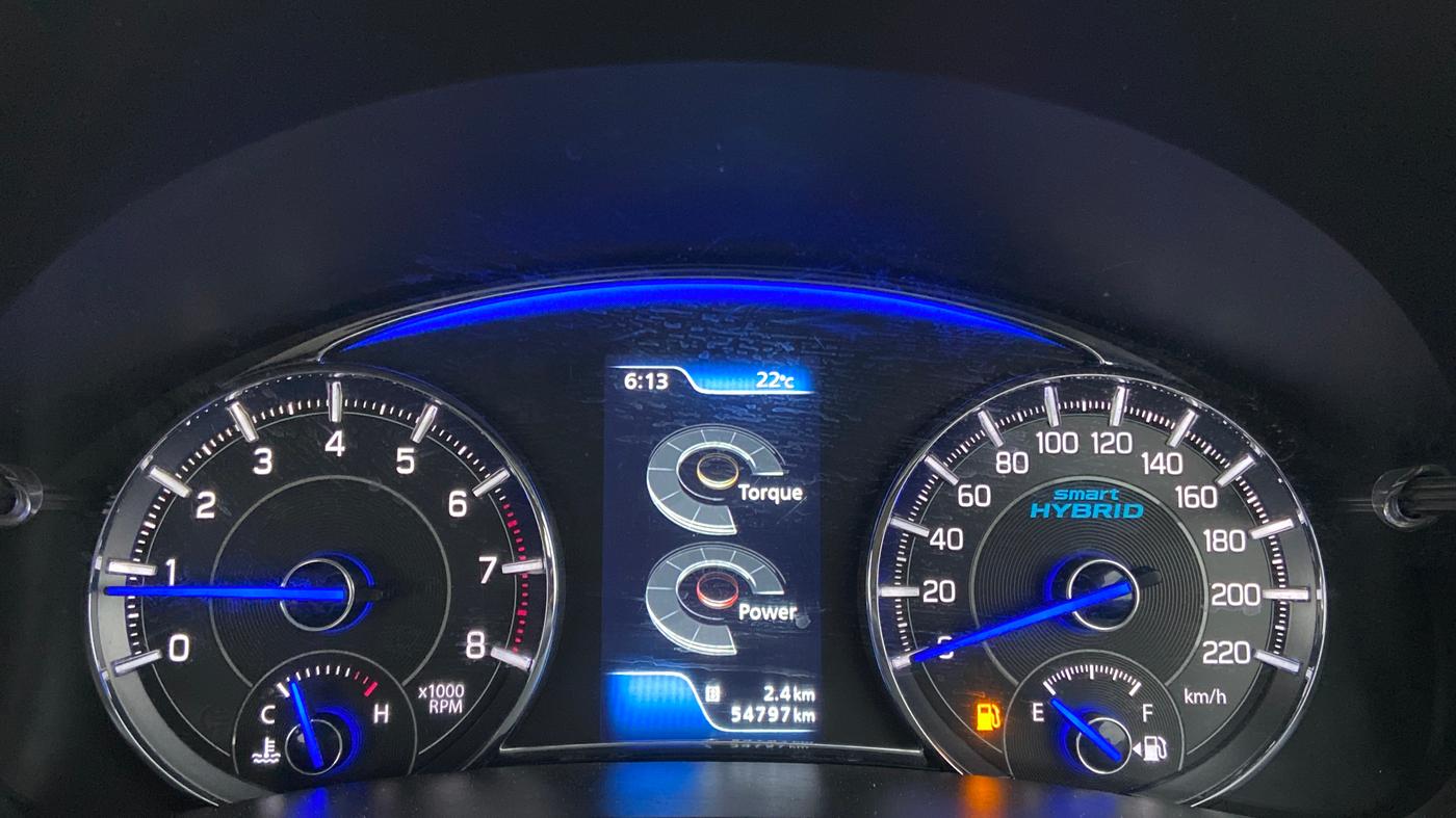 2020 Maruti Ciaz ALPHA 1.5 SHVS PETROL, Petrol, Manual, 54,797 km, Odometer Image