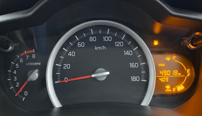 2020 Maruti Celerio VXI CNG, CNG, Manual, 49,151 km, Odometer Image