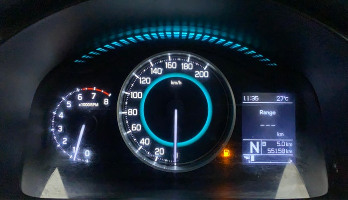 2018 Maruti IGNIS ALPHA 1.2 AMT, Petrol, Automatic, 55,158 km, Odometer Image