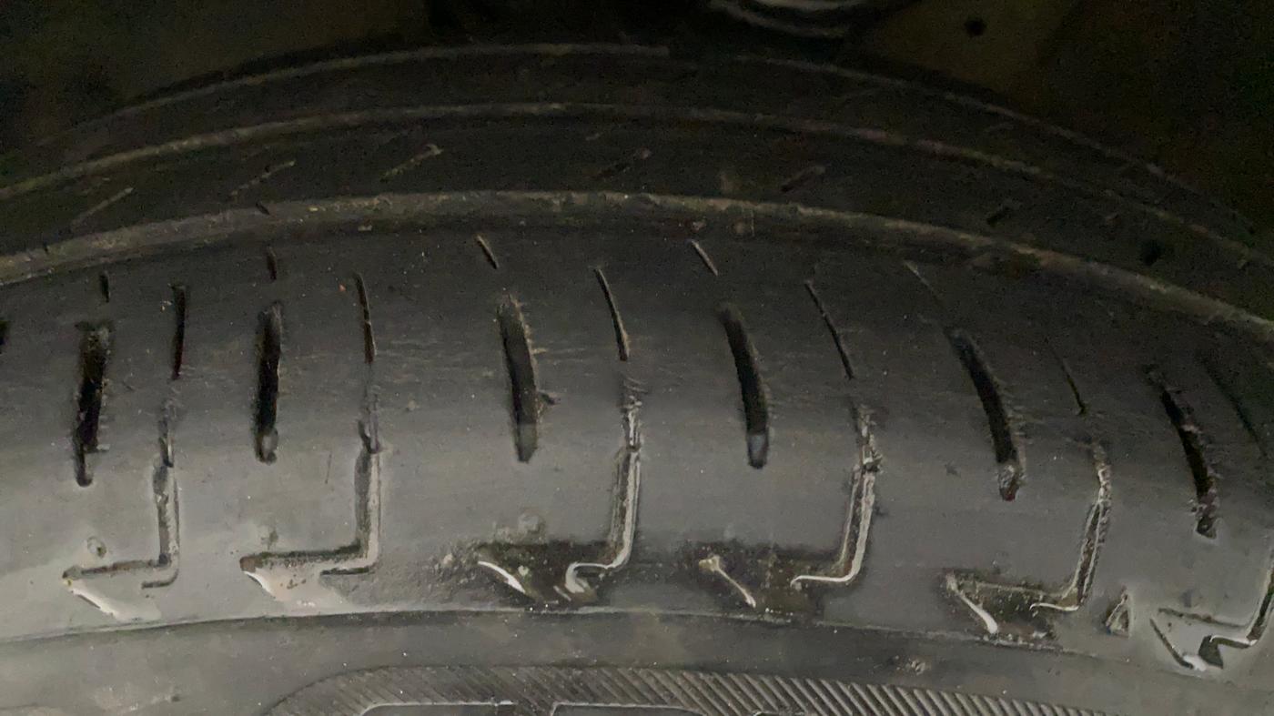 2018 Maruti IGNIS ALPHA 1.2 AMT, Petrol, Automatic, 55,158 km, Left Rear Tyre Tread