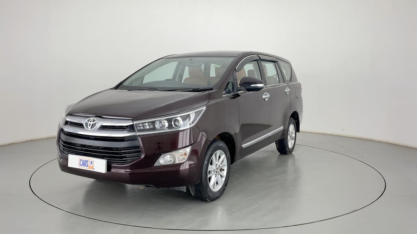 2016 Toyota Innova Crysta 2.4 VX 7 STR, Diesel, Manual, 72,147 km, Left Front Diagonal