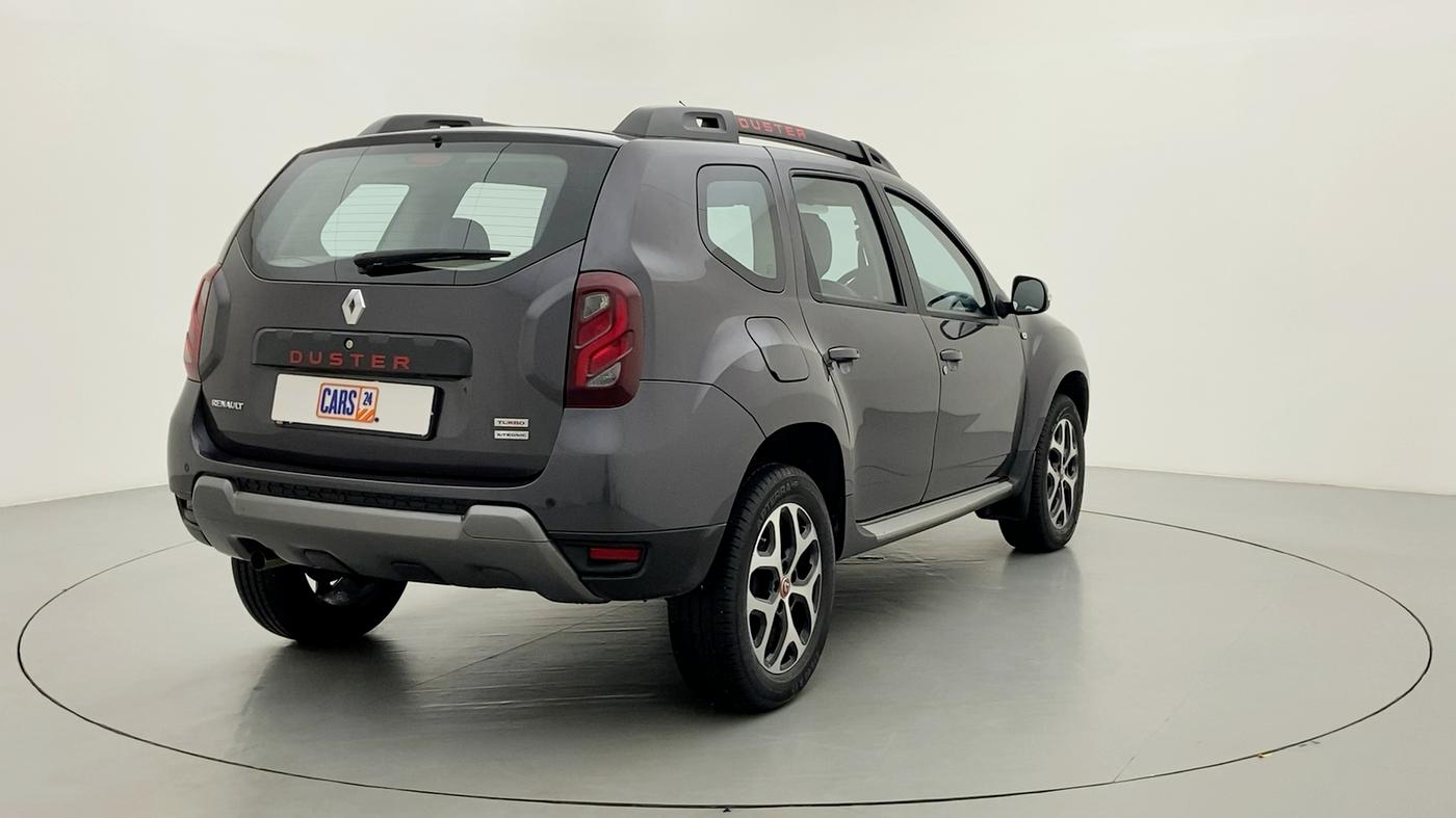 2021 Renault Duster RXZ CVT 1.3 TURBO, Petrol, Automatic, 10,333 km, Right Back Diagonal