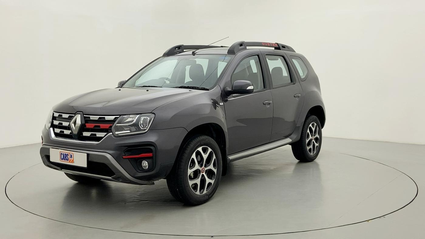 2021 Renault Duster RXZ CVT 1.3 TURBO, Petrol, Automatic, 10,333 km, Left Front Diagonal