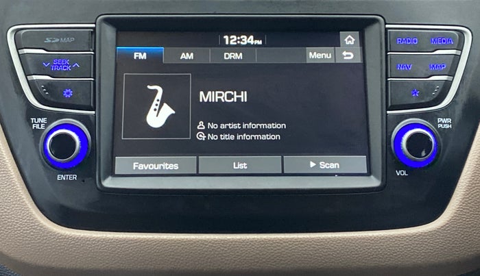 2020 Hyundai Elite i20 1.2 SPORTS PLUS VTVT, Petrol, Manual, 15,517 km, Infotainment System