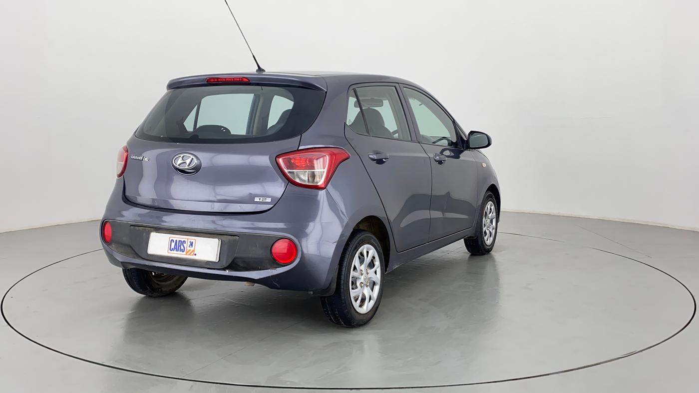 2017 Hyundai Grand i10 MAGNA 1.2 KAPPA VTVT, CNG, Manual, 35,810 km, Right Back Diagonal