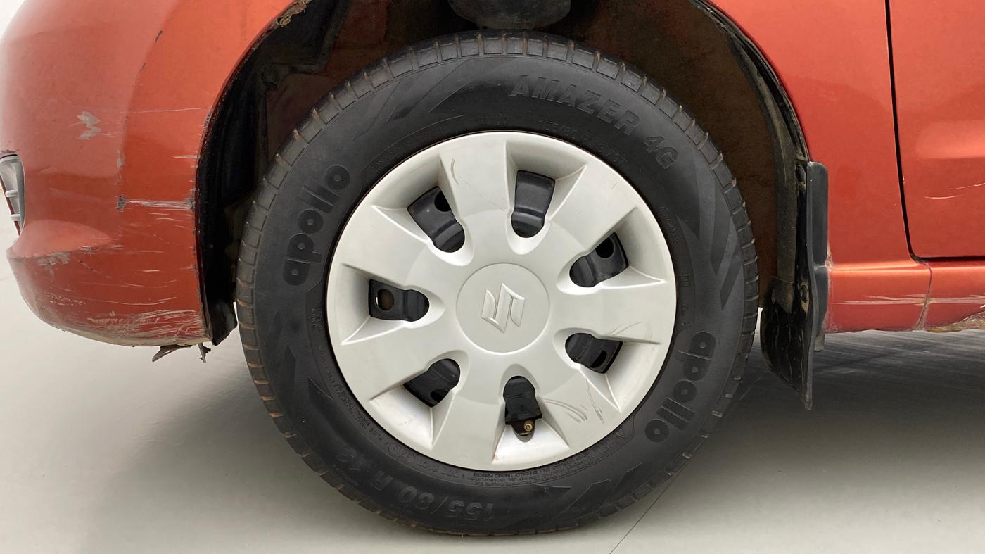 2010 Maruti A Star VXI, Petrol, Manual, 64,103 km, Left Front Wheel