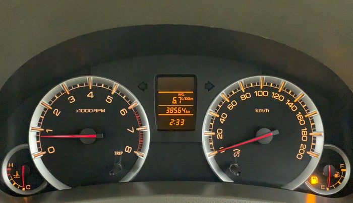 2017 Maruti Ertiga VXI, Petrol, Manual, 38,564 km, Odometer Image