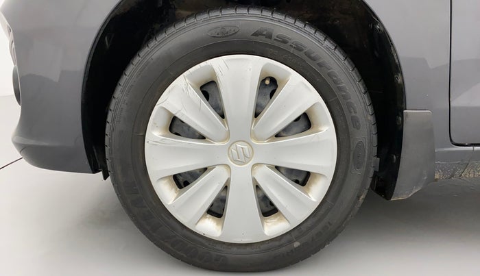2017 Maruti Ertiga VXI, Petrol, Manual, 38,564 km, Left Front Wheel
