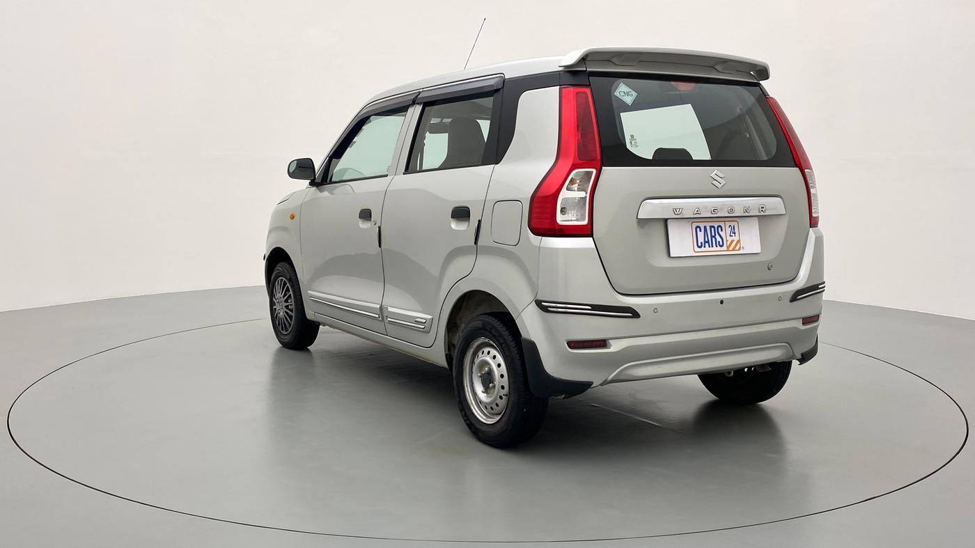 2021 Maruti New Wagon-R 1.0 Lxi (o) cng, CNG, Manual, 23,196 km, Left Back Diagonal