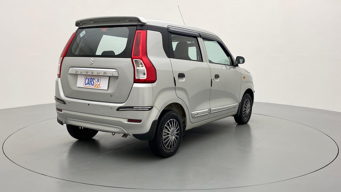 2021 Maruti New Wagon-R 1.0 Lxi (o) cng, CNG, Manual, 23,196 km, Right Back Diagonal