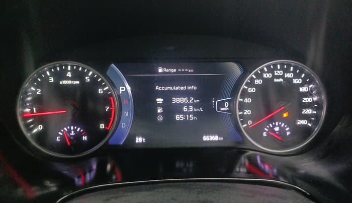 2019 KIA SELTOS GTX PLUS DCT 1.4 PETROL, Petrol, Automatic, 66,279 km, Odometer Image