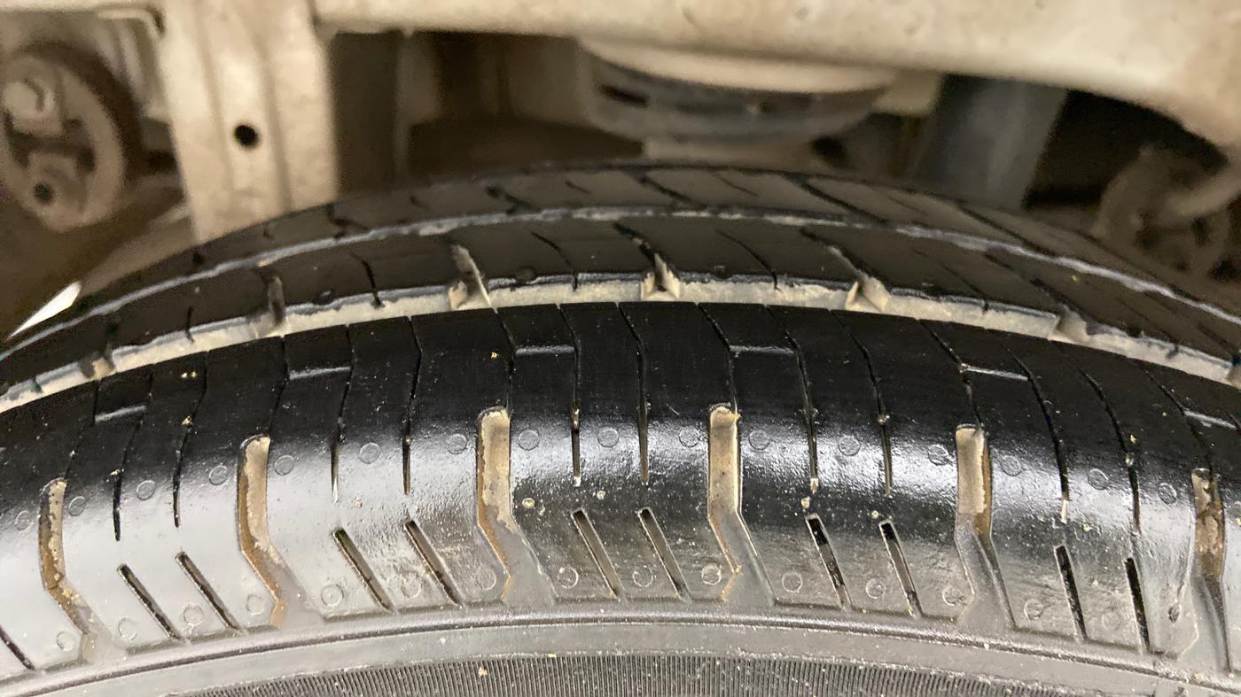 2018 Maruti Alto 800 LXI O, Petrol, Manual, 48,565 km, Right Rear Tyre Tread