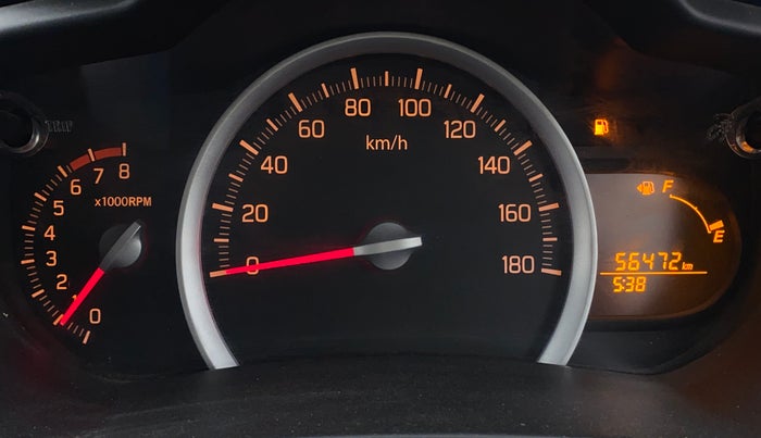 2017 Maruti Celerio ZXI, Petrol, Manual, 56,419 km, Odometer Image